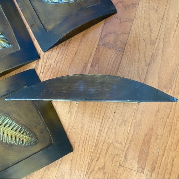 Metal wall decor 4 piece set - Picture 2 of 3